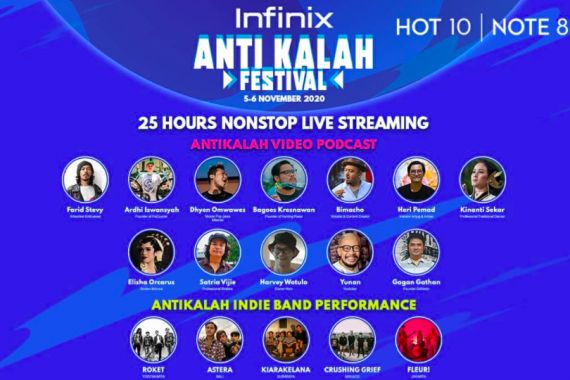 Infinix Indonesia Gelar Acara 25 Jam Non-Stop Bareng Para Pelaku Kreatif dan UMKM - JPNN.COM