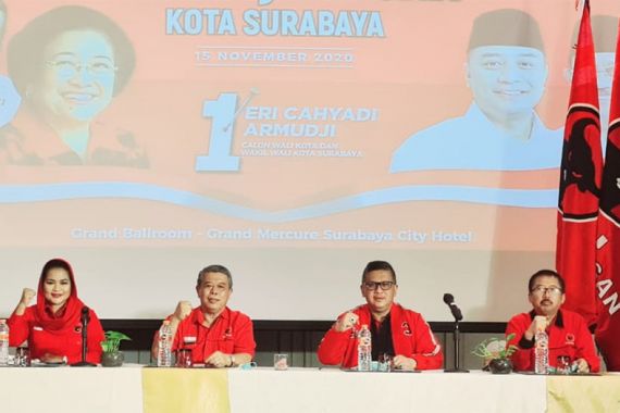 Puti Guntur Bakar Semangat Kader PDIP Surabaya, Tujuannya Cuma Satu Eri Cahyadi-Armuji - JPNN.COM
