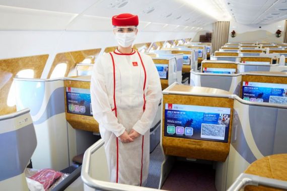 Emirates, Maskapai Penerbangan Teraman di Dunia Menanggapi Pandemi COVID-19 - JPNN.COM