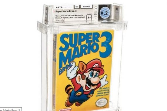 Kaset Gim Mario Bros 3 Ini Laku Terjual dengan Harga Fantastis - JPNN.COM