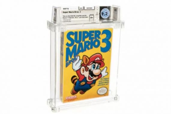 Gila, Salinan Gim Super Mario Bros 3 Laku Rp 2,2 Miliar - JPNN.COM