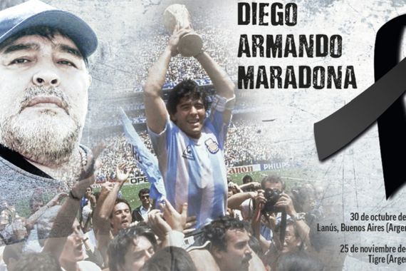Untuk Menghormati Maradona, Jangan Ada Lagi Nomor Punggung 10 - JPNN.COM