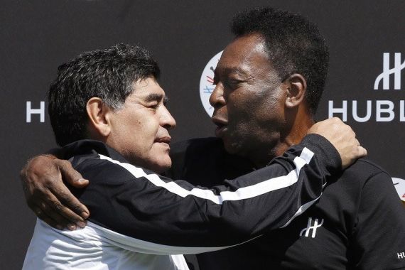 Rivalitas yang Aneh Antara Maradona Dengan Pele - JPNN.COM