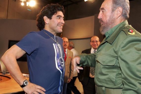 Hubungan Mendalam Maradona-Castro, Hingga Tanggal dan Bulan Meninggalnya Pun Sama - JPNN.COM