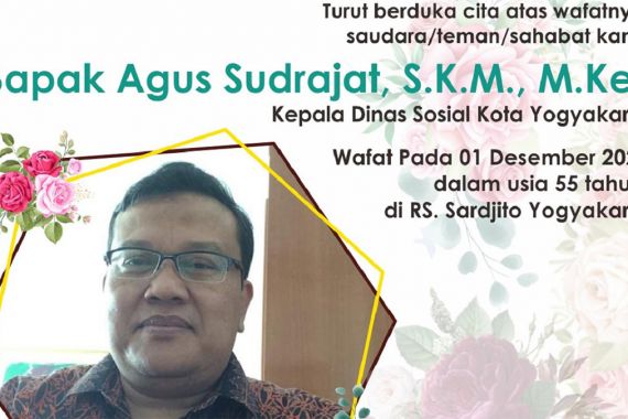 Innalillahi, Pak Agus Sudrajat Meninggal Dunia Lantaran Covid-19 - JPNN.COM