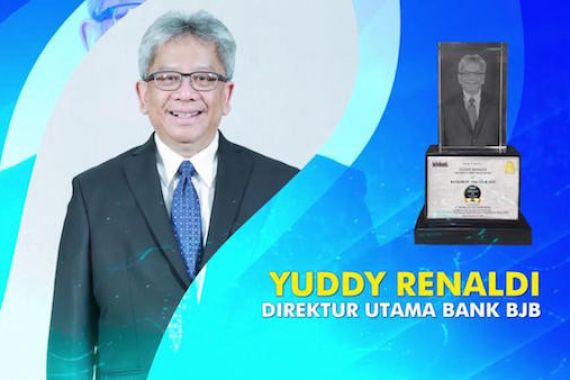 Dirut Bank BJB Yuddy Renaldi Dianugerahi Gelar Bankers of The Year 2020 - JPNN.COM