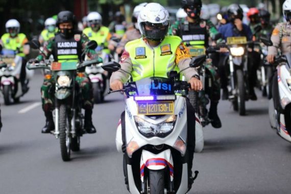 TNI-Polri Gelar Patroli Gabungan Berskala Besar di Medan - JPNN.COM