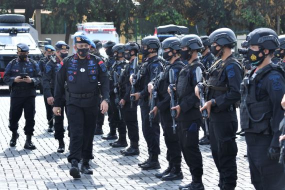 200 Pasukan Brimob Sulut Dikirim ke Jakarta, Pengamanan Aksi 1812? - JPNN.COM