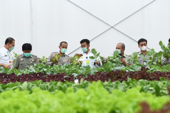 Launching Smart Garden House, Kementan Tingkatkan Kualitas Pendidikan Vokasi Pertanian - JPNN.COM