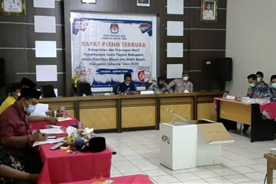Pleno KPU Usai, Da-Di Menangi Suara Pilkada Lampung Timur - JPNN.COM