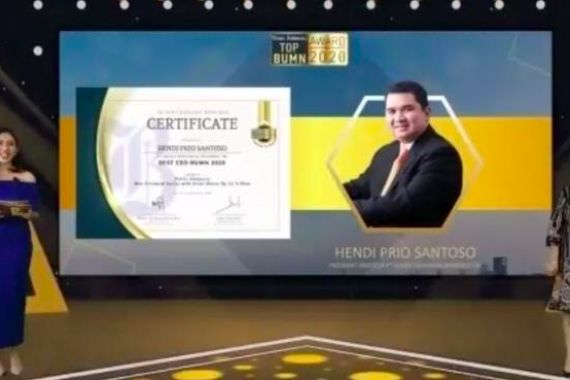 Dirut SIG Raih Penghargaan CEO Terbaik Dalam Ajang Top BUMN Award 2020 - JPNN.COM