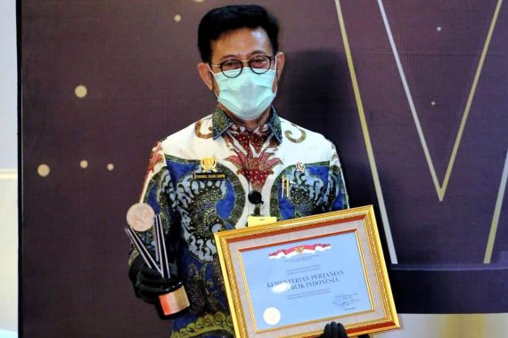 Kementerian Pertanian Meraih Anugerah KPPU Award 2020 - JPNN.COM
