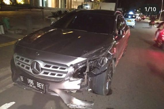 Ini Jenis Kendaraan Salshabilla Adriani yang Menghantam Dua Mobil di Kemang - JPNN.COM