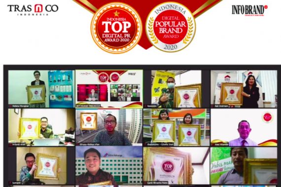 Ini Dia Para Pemenang Indonesia Digital Popular Brand Award & TOP Digital PR Award 2020 - JPNN.COM