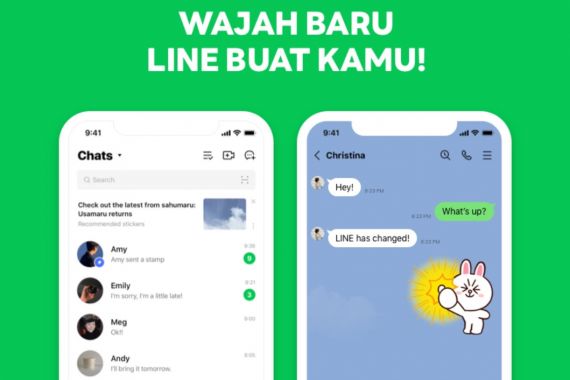 Setelah 10 Tahun, Tampilan LINE Dapat Sentuhan Baru - JPNN.COM