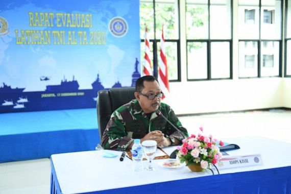 Harapan Laksda TNI Didik Setiyono Saat Membuka Rapat Evaluasi Latihan TNI AL 2020 - JPNN.COM