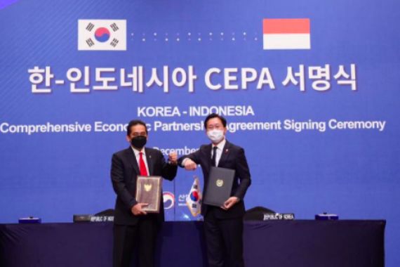 Indonesia–Korea Jalin Kerja sama CEPA, Mendag: Tonggak Baru Hubungan Ekonomi Bilateral - JPNN.COM
