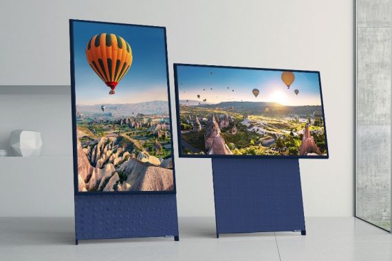 Samsung Indonesia Rilis TV dengan Layar Rotasi Otomatis, Sebegini Harganya - JPNN.COM