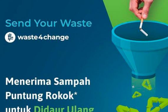 Sampoerna dan Waste4Change Berkolaborasi Daur Ulang Puntung Rokok - JPNN.COM