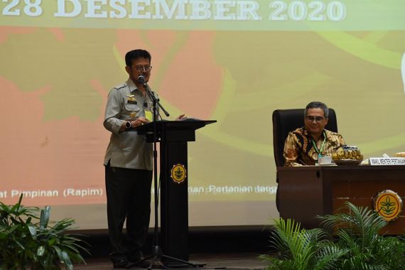 Capaian Gemilang 2020 jadi Modal Awal, Mentan SYL Ajak Sukseskan Program 2021 - JPNN.COM