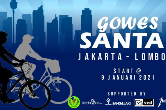 Bergerak untuk Lawan Covid-19, 4 Pesepeda ini Bakal Gowes Jakarta-Lombok - JPNN.COM