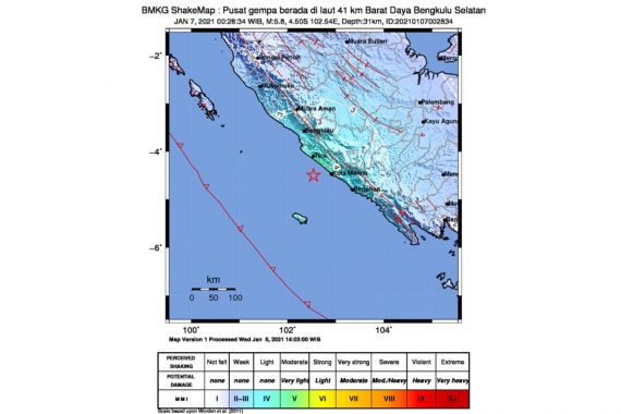 Gempa Bumi Guncang Bengkulu dan Perairan Minahasa, Warga Sempat Panik - JPNN.COM
