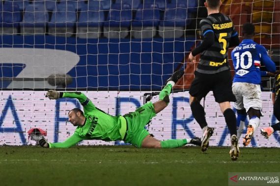 Sampdoria Ganjal Inter ke Puncak Klasemen Liga Italia - JPNN.COM