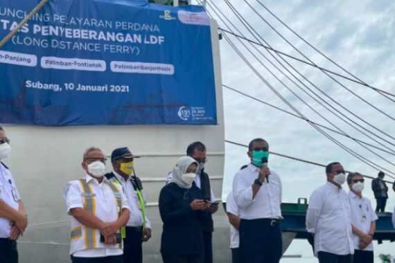 Kemenhub Resmikan Pelayaran Perdana Lintas Penyeberangan di Pelabuhan Patimban - JPNN.COM