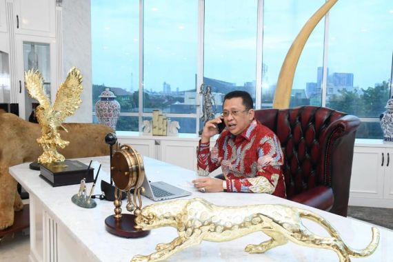 Bamsoet Terima Ucapan Dukacita Atas Jatuhnya Sriwijaya Air dari Ketua Parlemen Turki - JPNN.COM