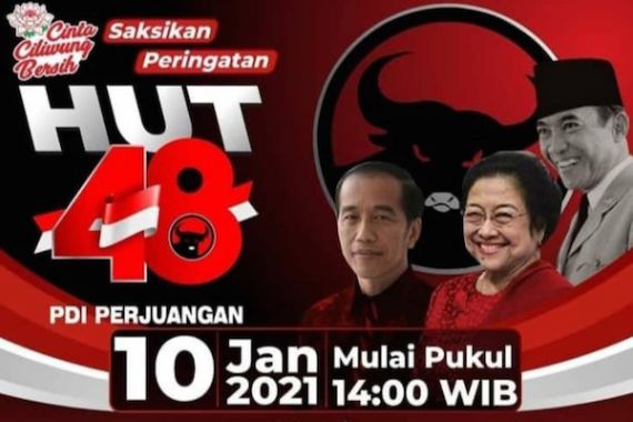 Saat HUT Ke-48 PDIP, Megawati Ingatkan Kader untuk Bergerak Dalam Satu Barisan - JPNN.COM