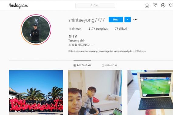 Shin Tae Yong Akhirnya Bikin Akun Instagram, Ini Alasannya - JPNN.COM