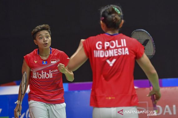 Ganda putri Indonesia Melaju ke Babak 2 Yonex Thailand Open 2021 - JPNN.COM