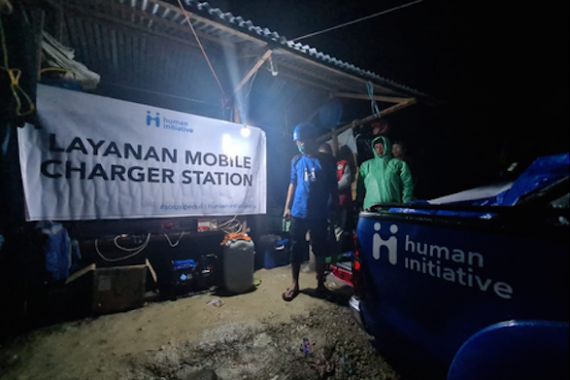 Human Initiative Beri Bantuan Kepada Warga Terdampak Gempa Sulbar - JPNN.COM