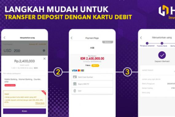 Permudah Transaksi Trading Forex, HSB Hadirkan Fitur Transfer Deposit Lewat Kartu Debit - JPNN.COM