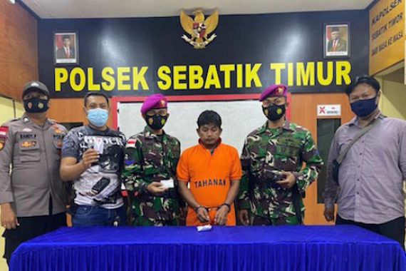 Dikejar Prajurit Marinir TNI AL, HS Akhirnya Tak Berkutik, Nih Penampakannya - JPNN.COM