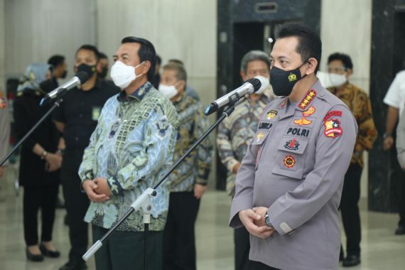 Jenderal Listyo Bahas Tilang Elektronik bersama Ketua MA, Simak Penjelasannya - JPNN.COM