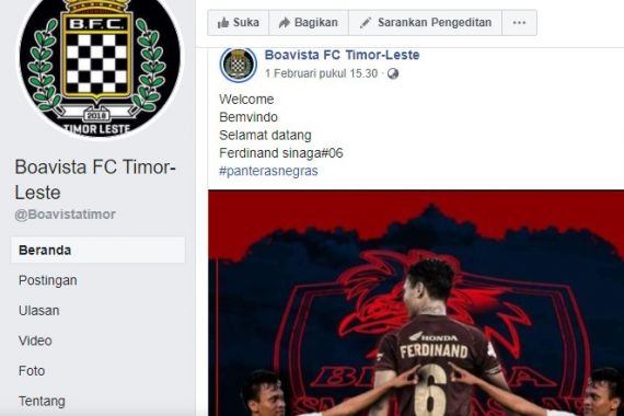 Ferdinand Sinaga Resmi Gabung Klub Timor Leste - JPNN.COM