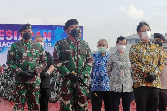 Panglima TNI Kerahkan Puluhan Ribu Personel untuk Lakukan Tracing Covid-19 di Jawa dan Bali - JPNN.COM