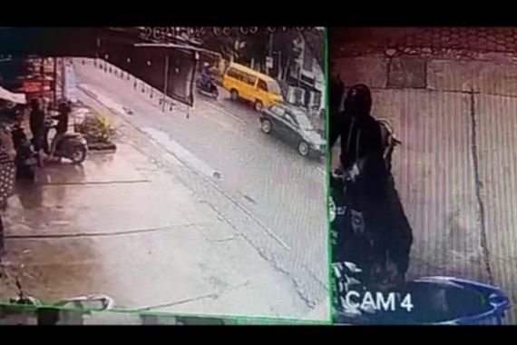 Aksi Orang Ini Terekam CCTV, Hanya Hitungan Detik, Mbak YL Langsung Lemas - JPNN.COM