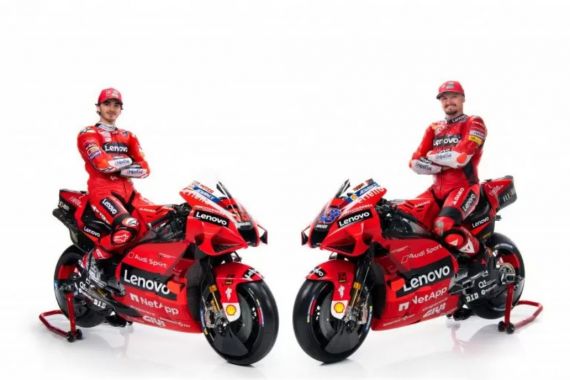 Miller dan Bagnaia Sudah tak Sabar Geber Ducati Desmosedici GP 2021 - JPNN.COM