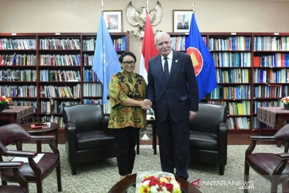 Puji Menlu Retno, Riyad Al-Maliki: Inilah kenapa Palestina Menganggap Indonesia Saudara - JPNN.COM