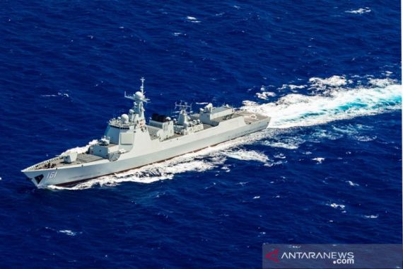 Latihan Militer Bersama Rusia dan AS, China Kerahkan Kapal Perusak Radar - JPNN.COM
