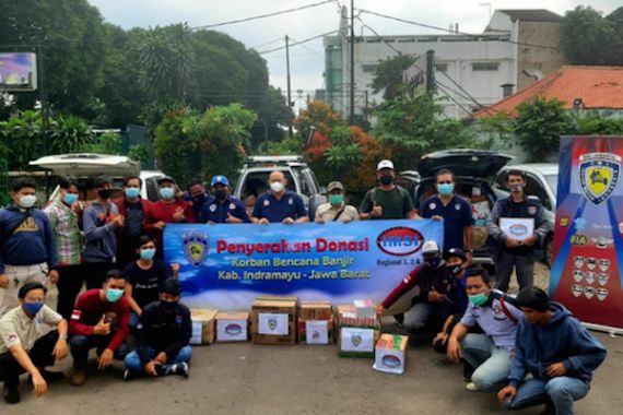 Bamsoet Apresiasi IMI DKI Jakarta Bantu Korban Banjir Indramayu - JPNN.COM