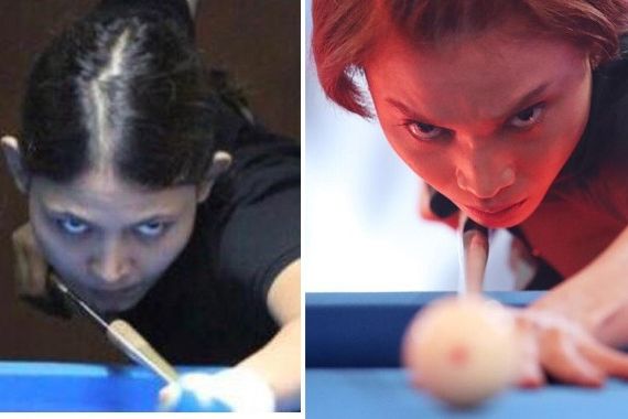 Turnamen Biliar Hot Nine Pertemukan Atlet Senior Tisa Anggun dengan Vinda Marthatilova - JPNN.COM