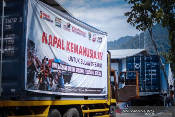 ACT Sumbar Kirim 70 Ton Bantuan untuk Korban Gempa Sulbar - JPNN.COM