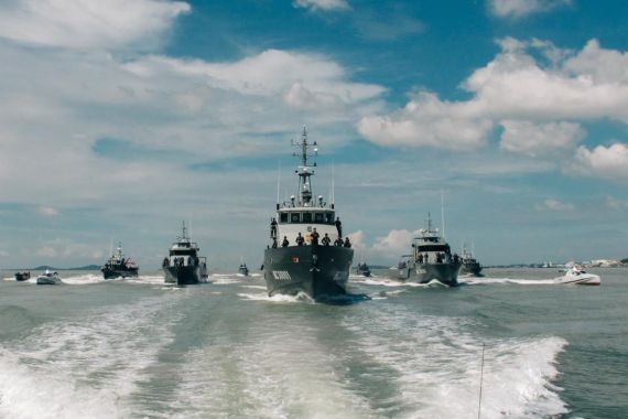 Jaga Kedaulatan Maritim, Bea Cukai Belawan dan Polairud Gencarkan Patroli - JPNN.COM