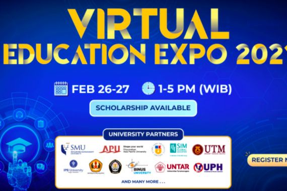 Jangan Sampai Ketinggalan Cari Beasiswa di International Virtual Education Expo 2021, Catat Tanggalnya! - JPNN.COM