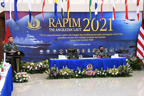 Rapim TNI AL 2021, Laksamana Yudo Ingatkan Tentang Instruksi Presiden Jokowi - JPNN.COM