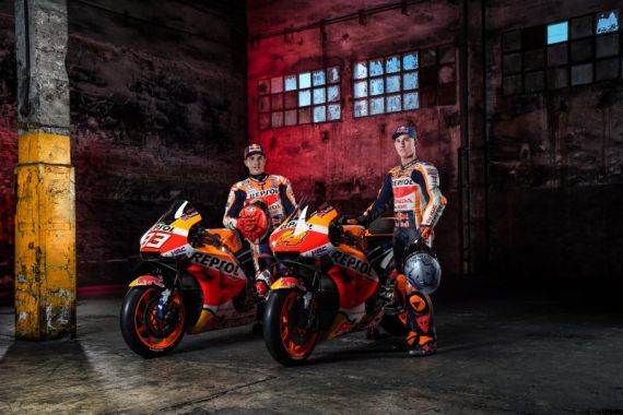 Repsol Honda Luncurkan Motor Anyar untuk Berlaga di MotoGP 2021, Intip Spesifikasinya - JPNN.COM