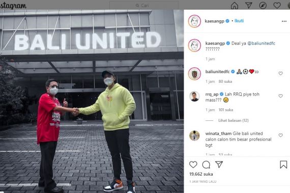 Kaesang Pangarep dan Bos Bali United Salaman, Deal Apa Ya? - JPNN.COM